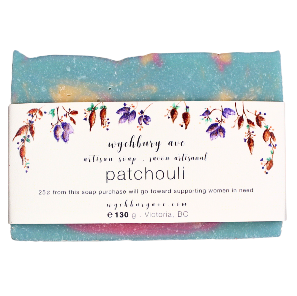 Patchouli Bar Soap Palm Oil-free  | Handmade Patchouli Soap
