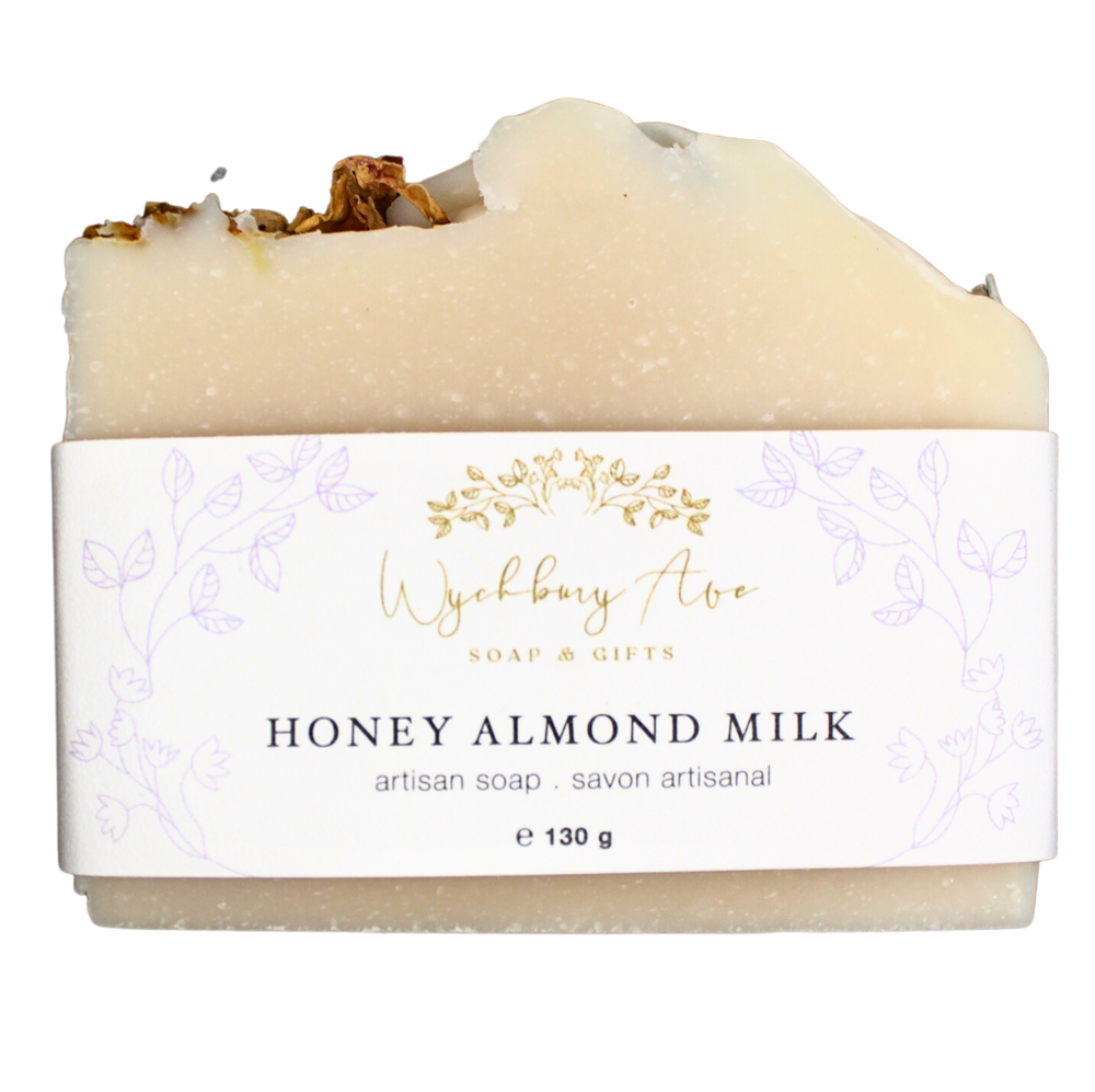 Honey Almond Milk Handmade Soap | Canadian Made Bar Soap