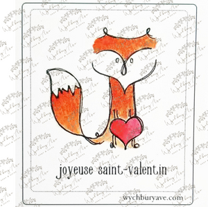 Cartes St-Valentin en français | French Valentines | French Valentines Cards