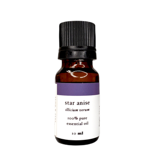 10 ml bottle of star anise essential oil bottled in Canada