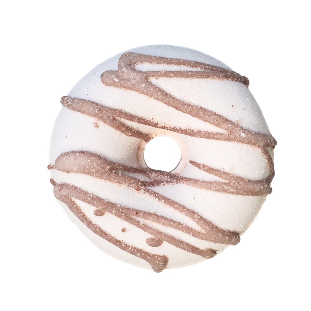 Vanilla Bean Donut Bath Bomb | Shea Butter Bath Bomb