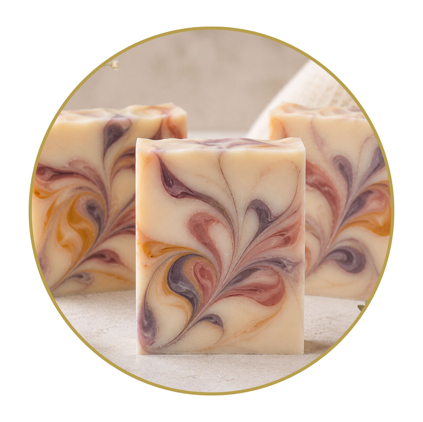 DIY Matcha & Mellow Mantra Swirl Soap