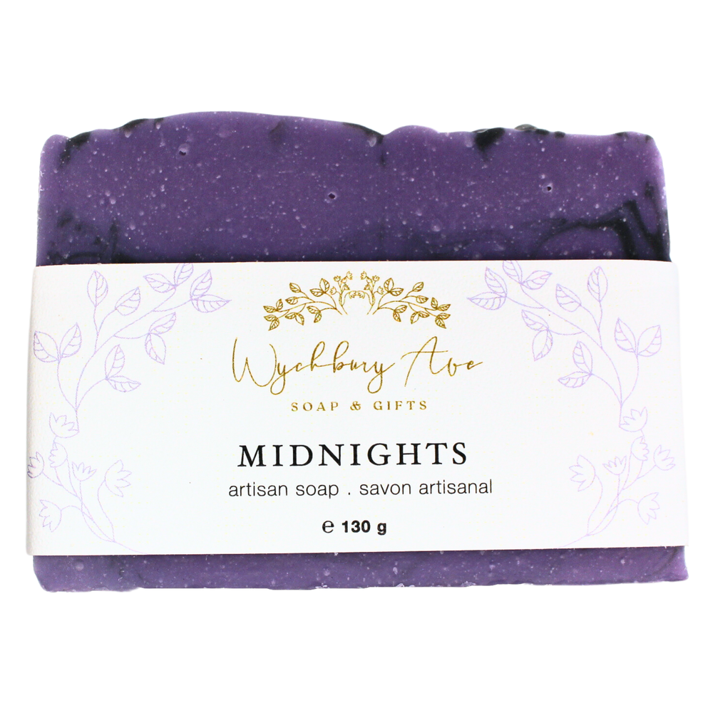 lavender licorice soap with activated charcoal