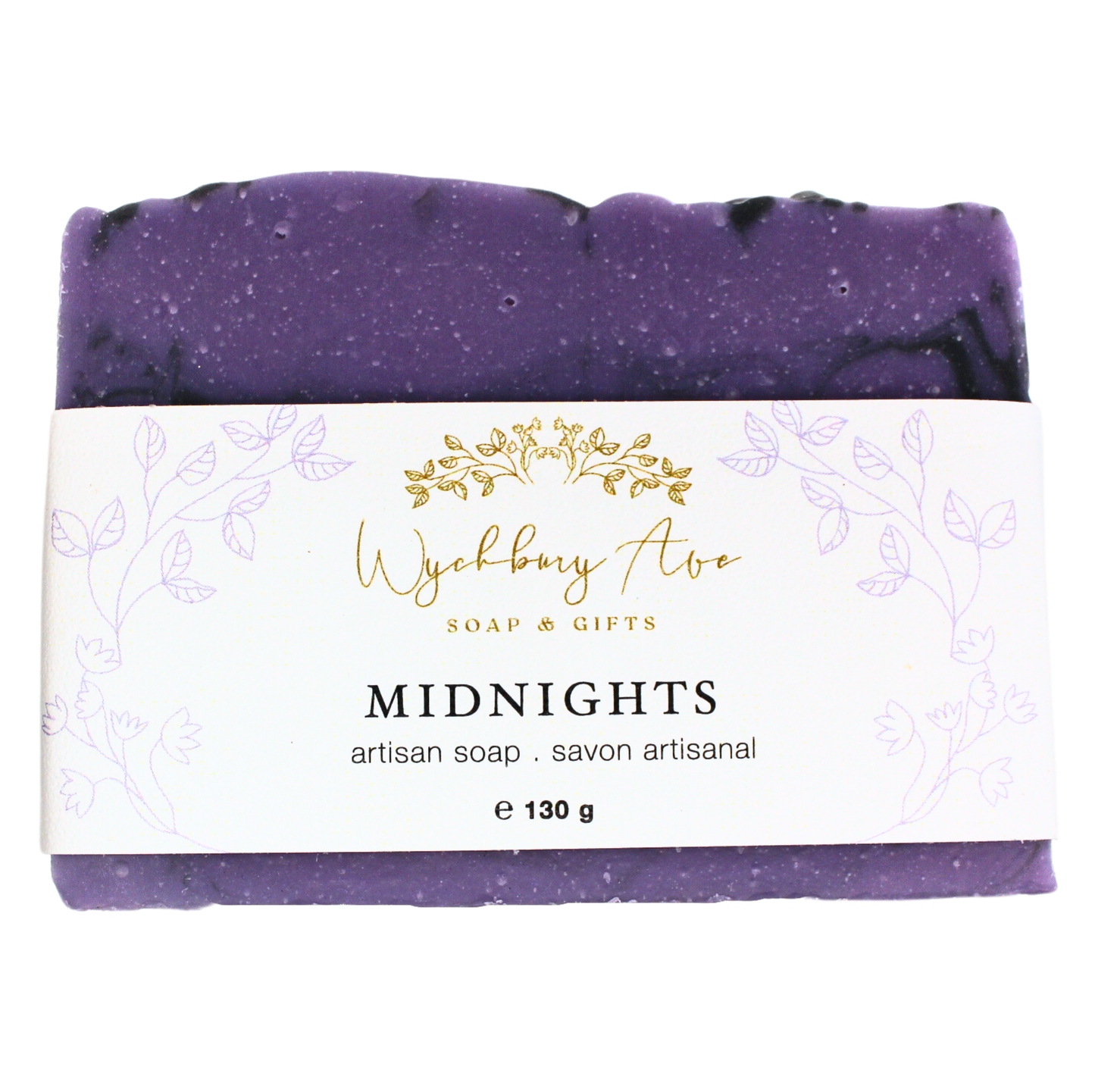 lavender licorice soap with activated charcoal