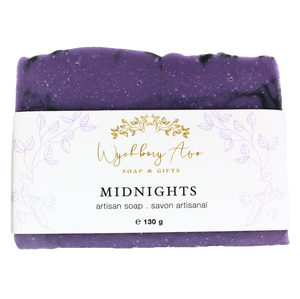 lavender licorice soap with activated charcoal