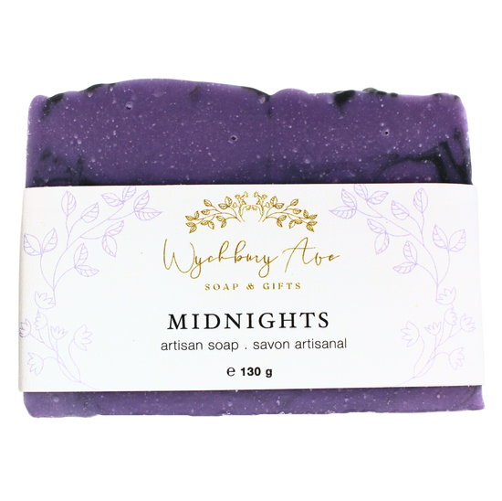 lavender licorice soap with activated charcoal
