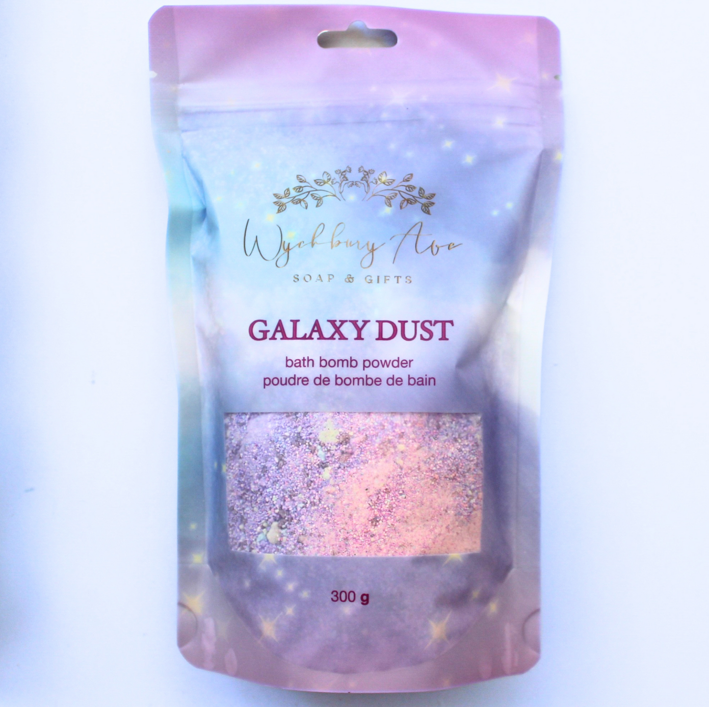 galaxy dust bath bomb powder