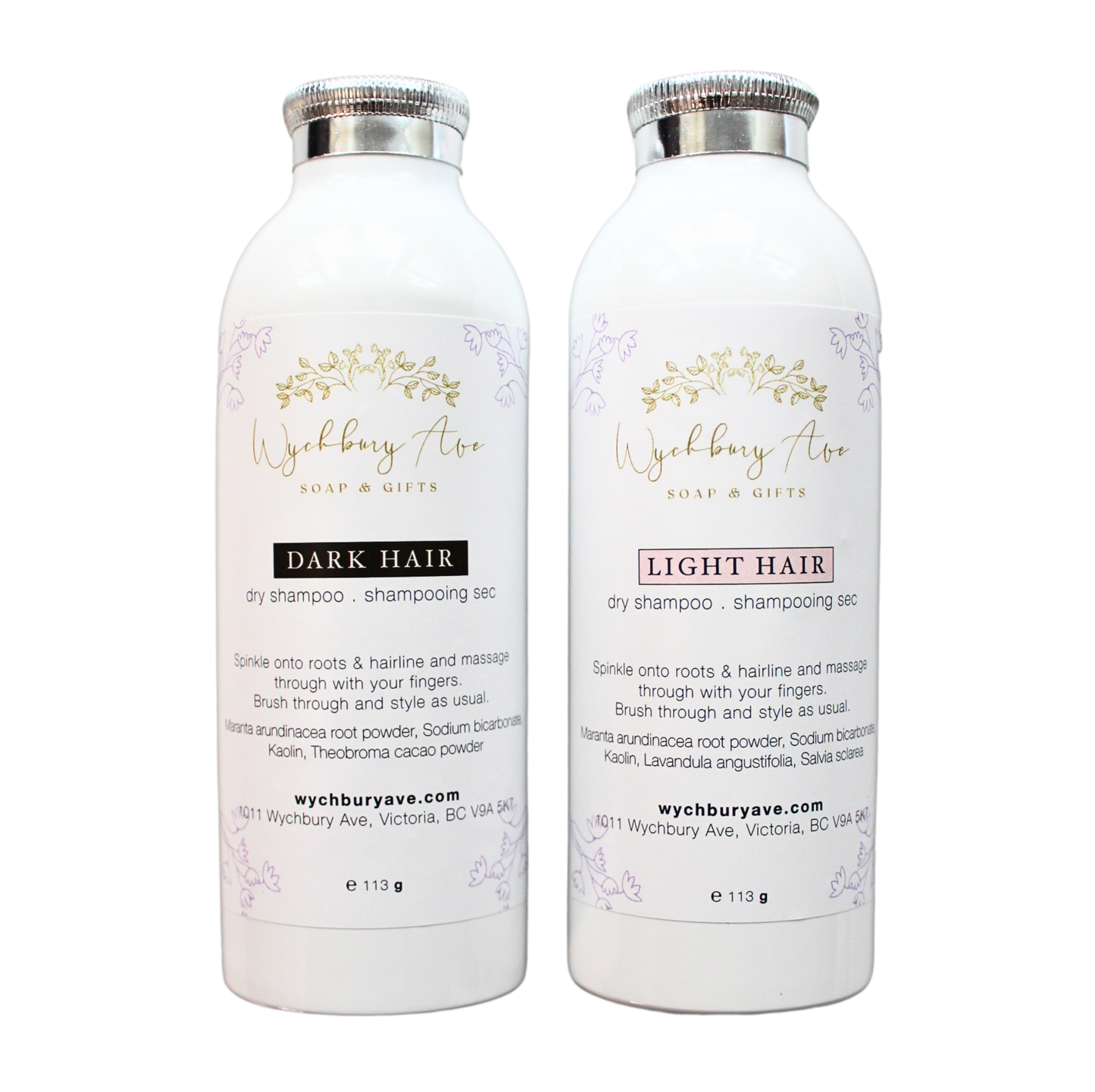 aerosol-free dry shampoo shakers