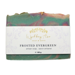 Frosted Evergreen Bar Soap