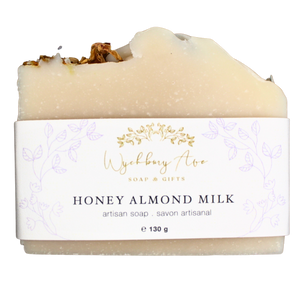 honey almond milk soap