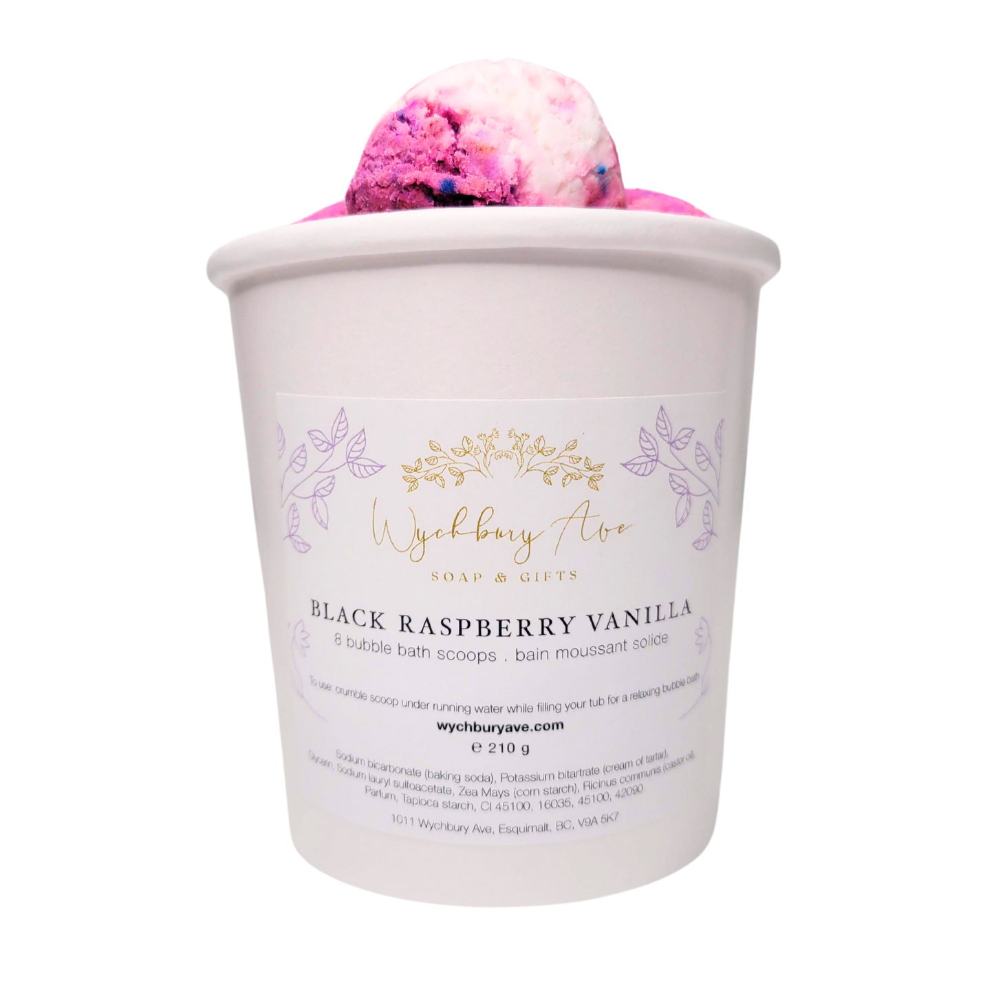 black raspberry vanilla bubble bath