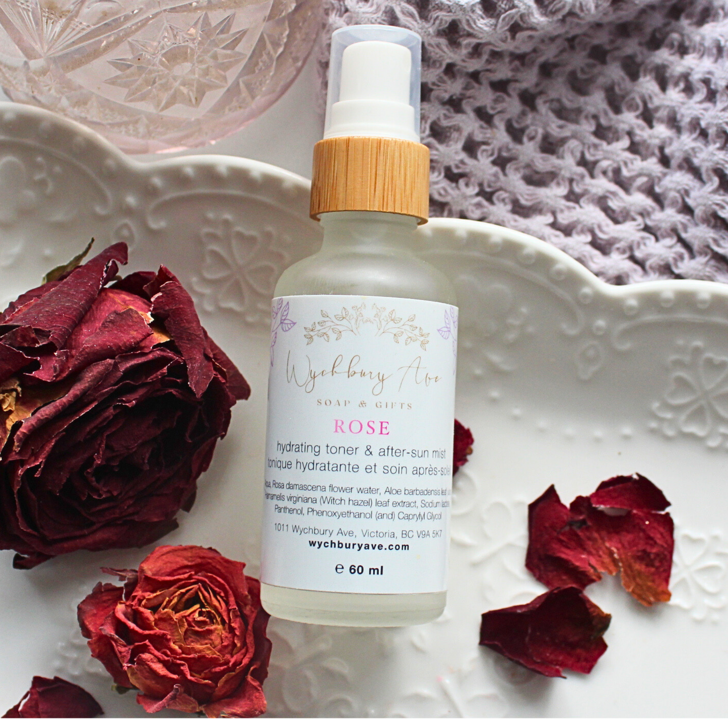 Rose facial toner