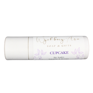 Cupcake vanilla lip balm