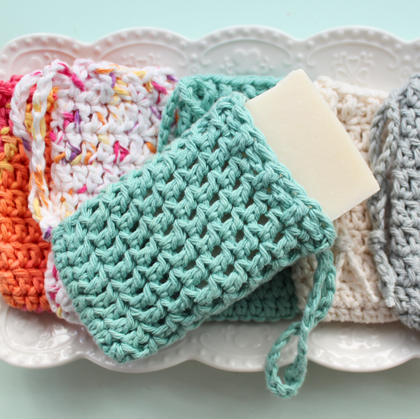 Soap on a Rope | Soap Savers | Soap Sack with Drawstring