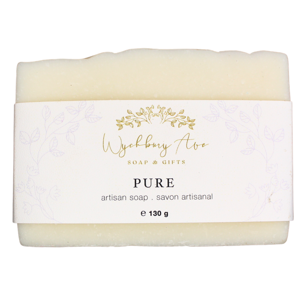 Pure Unscented Natural Bar Soap