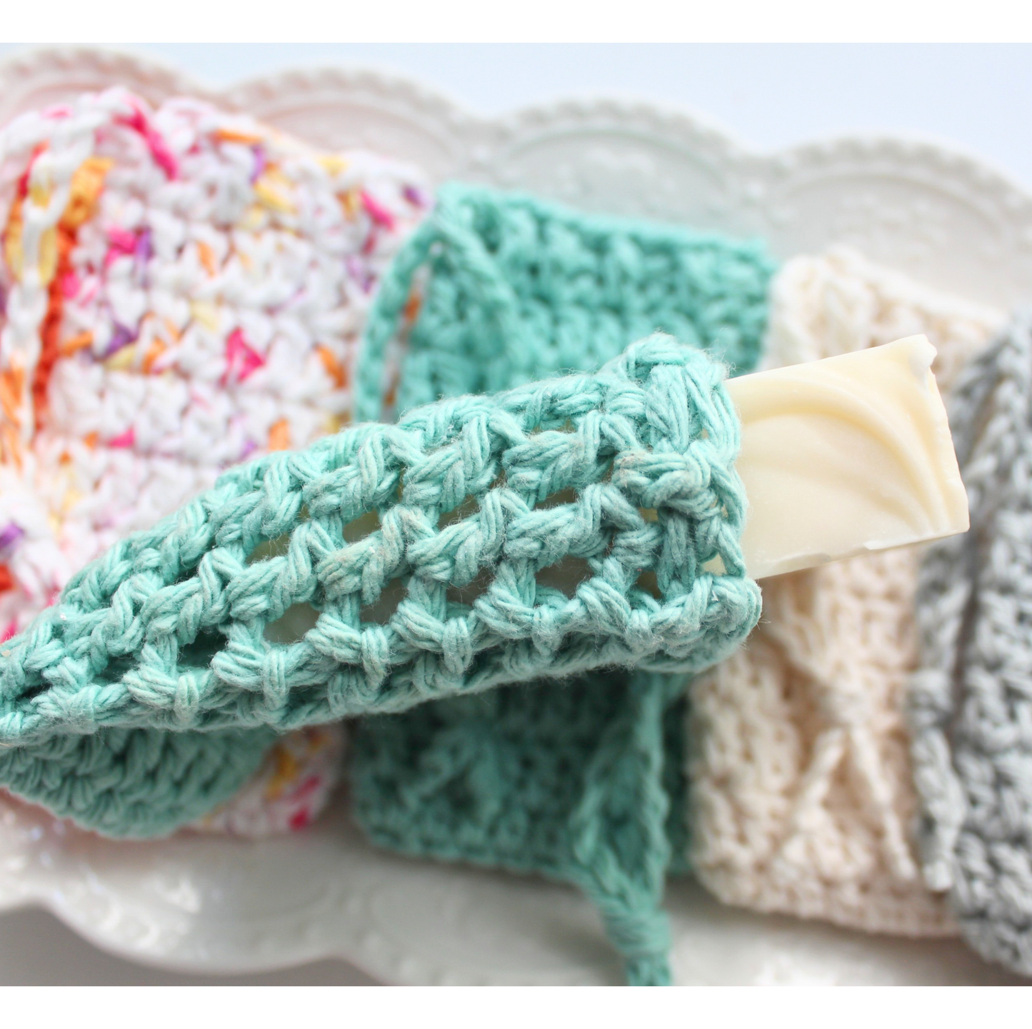 Soap on a Rope | Soap Savers | Soap Sack with Drawstring