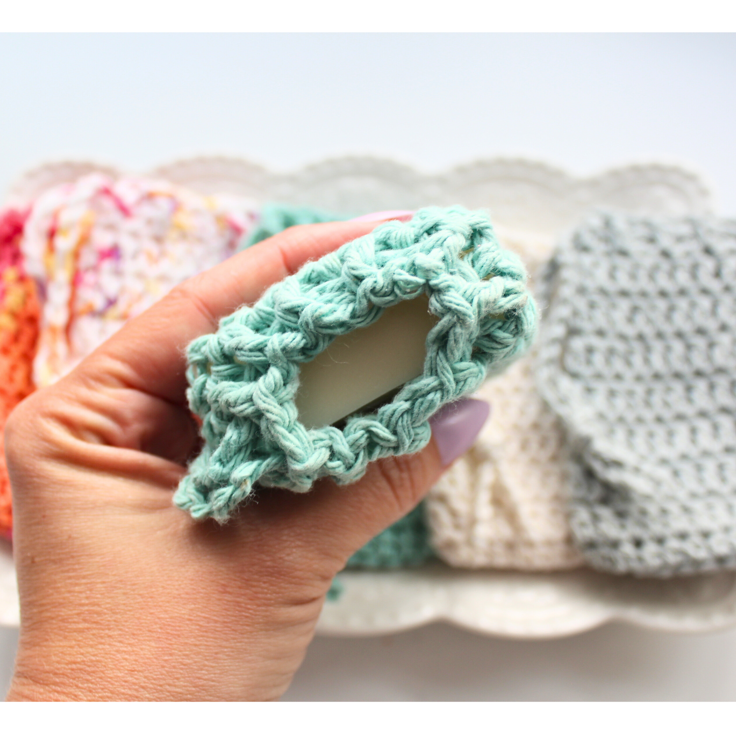 Soap on a Rope | Soap Savers | Soap Sack with Drawstring