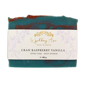 cran raspberry vanilla bar soap