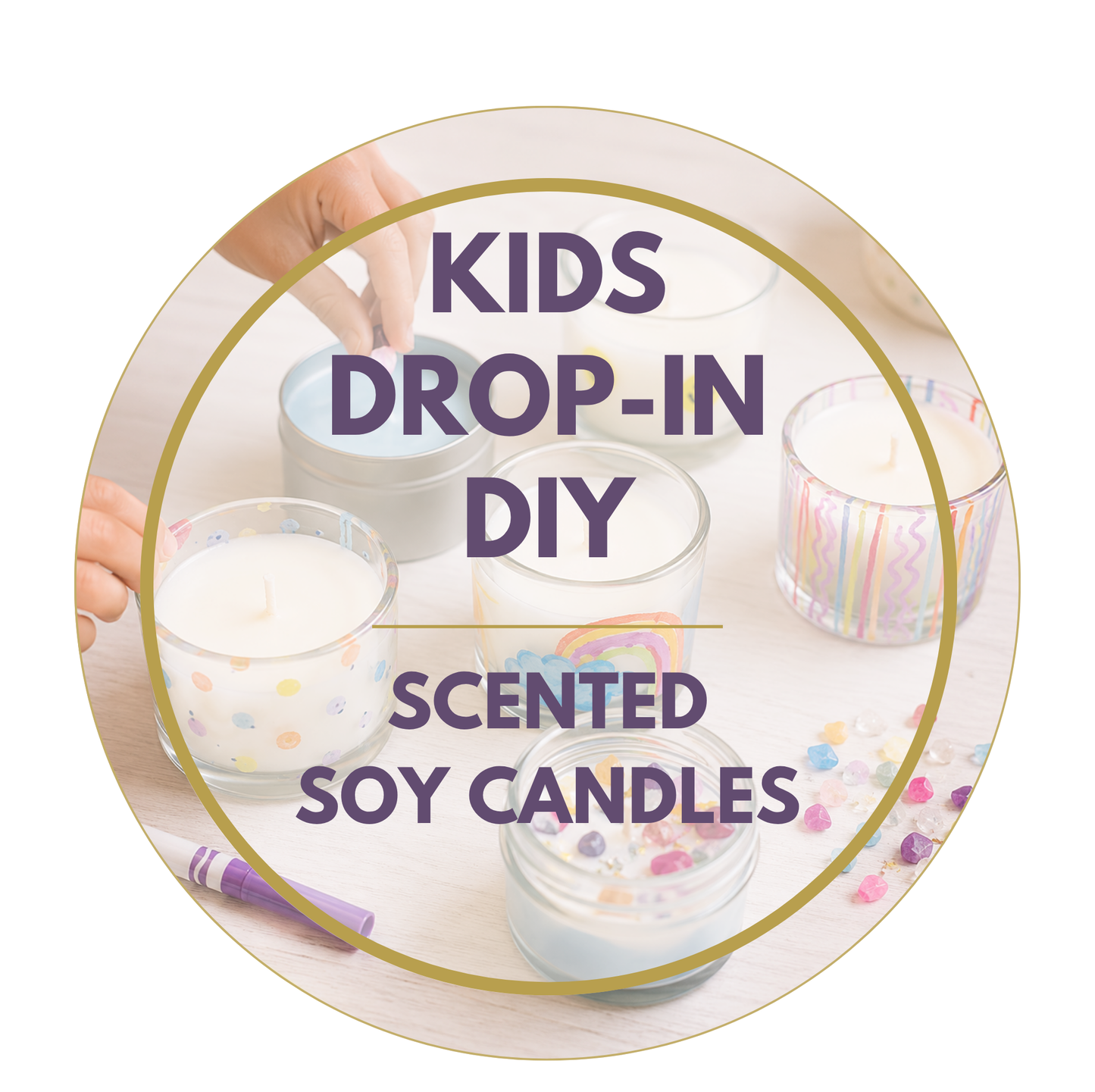 Kids' Drop-In Candle-Making (Ages 10+) | 1-Hour Session
