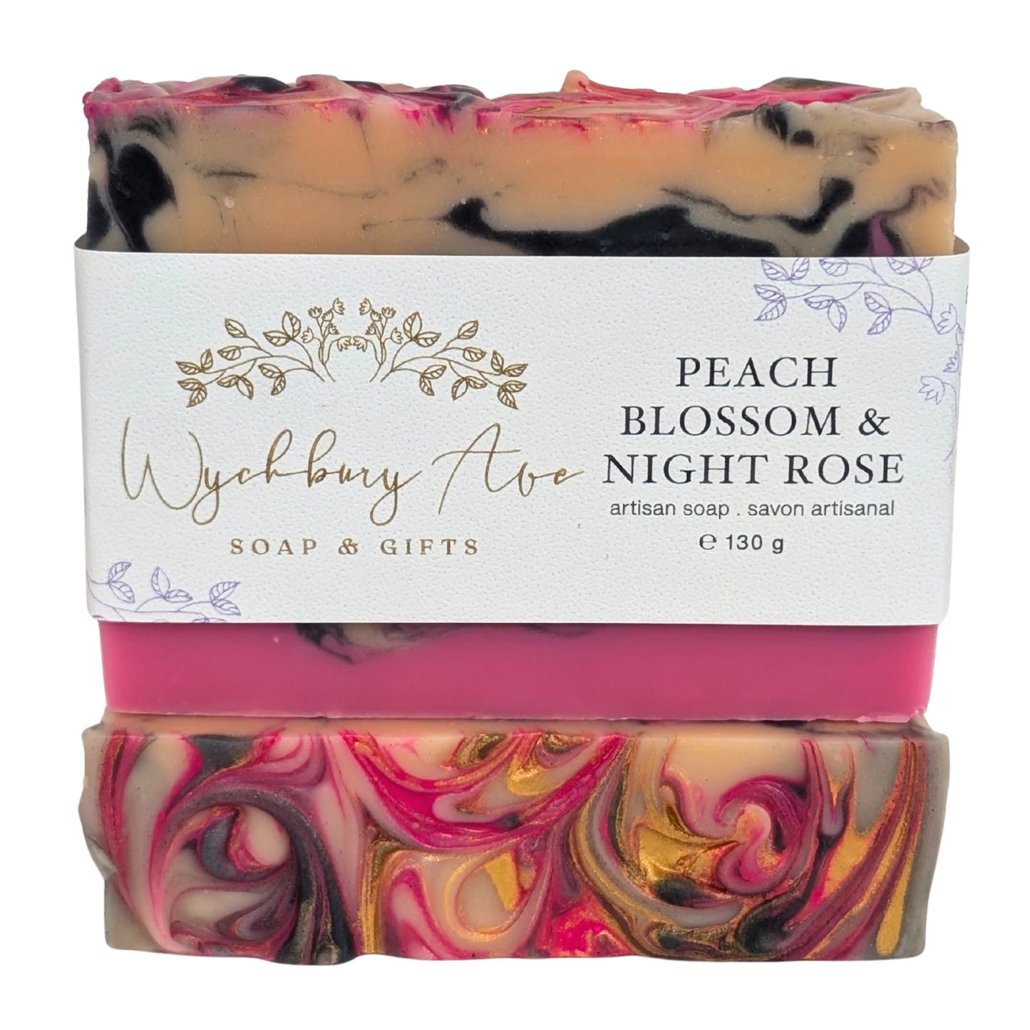 Peach Blossom & Night Rose Bar Soap | Handmade in Canada