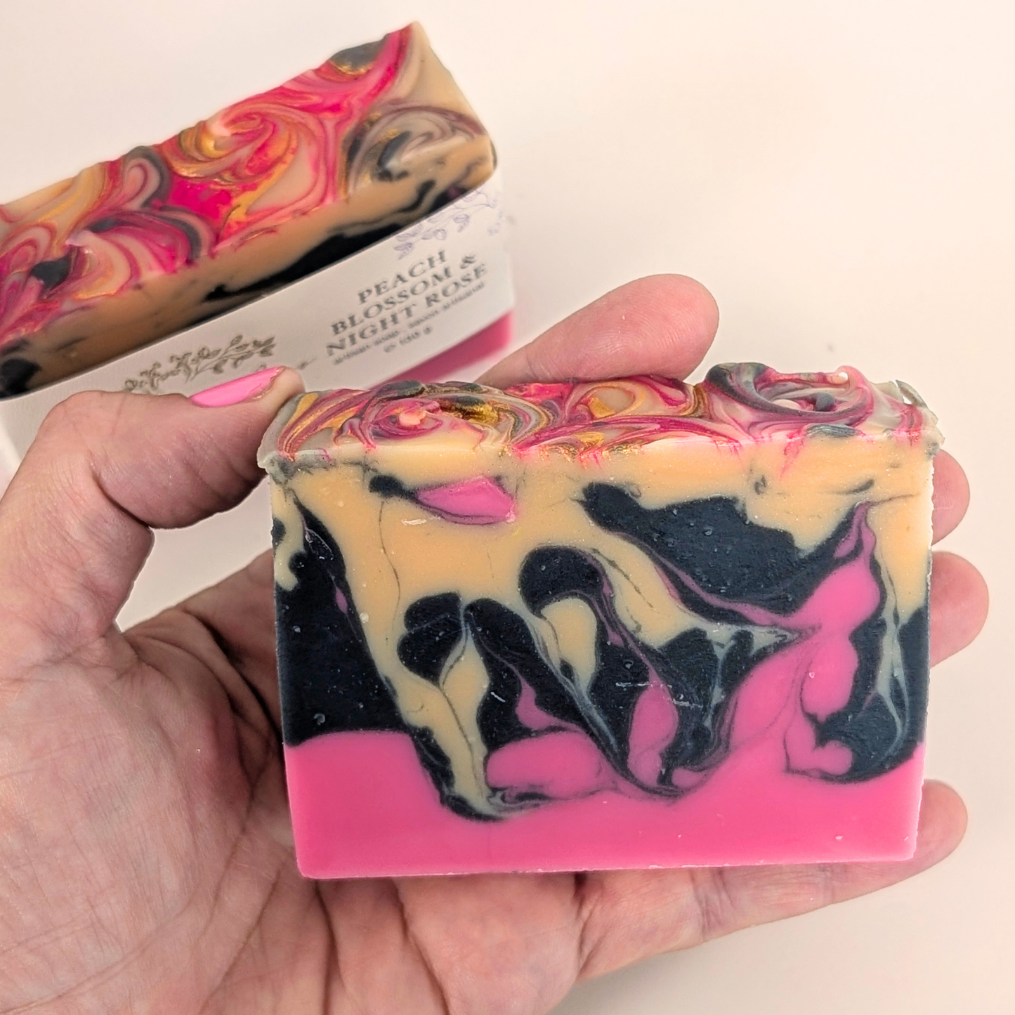 Peach Blossom & Night Rose Bar Soap | Handmade in Canada
