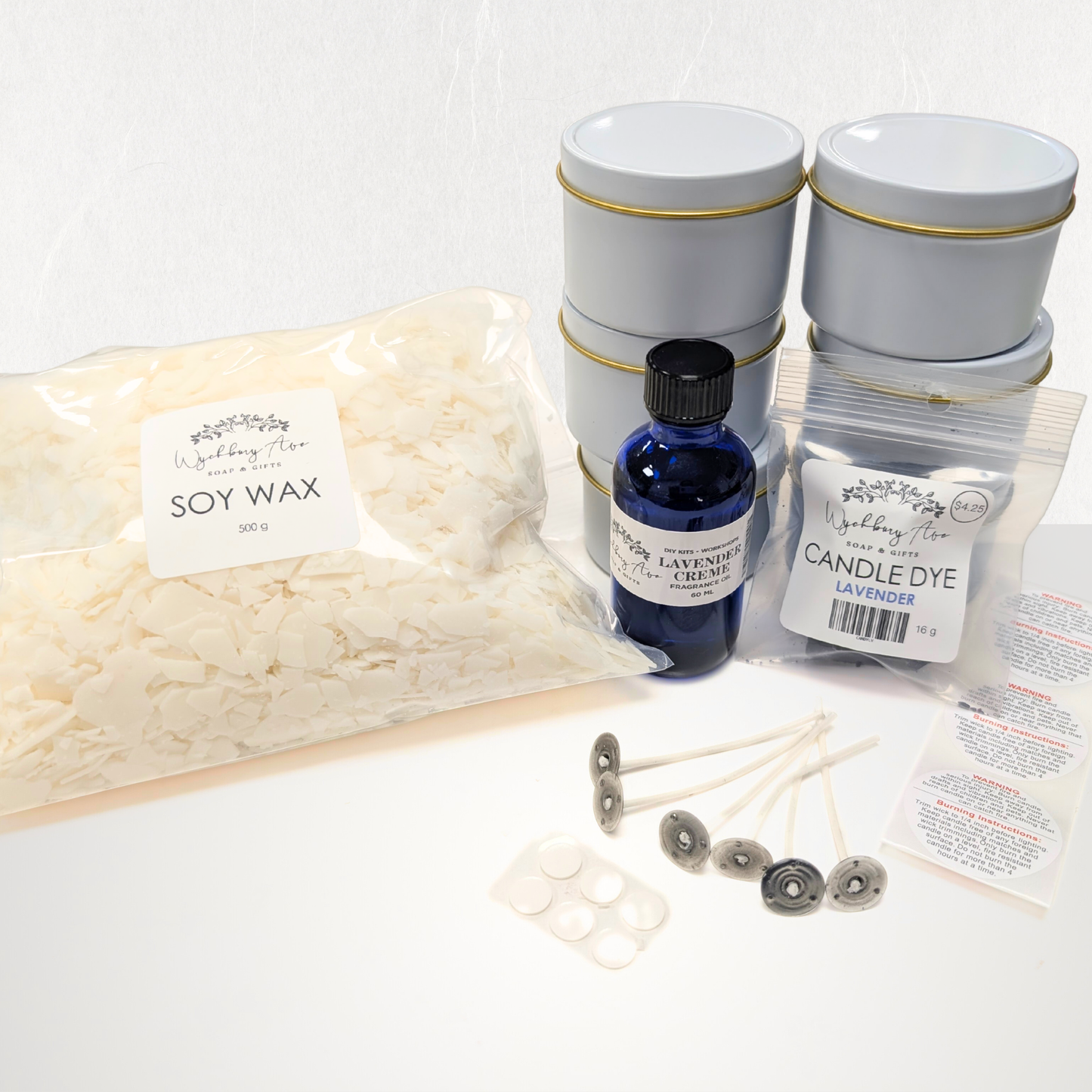 SOY CANDLE-MAKING KIT - BEGINNER CANDLE-MAKING KIT