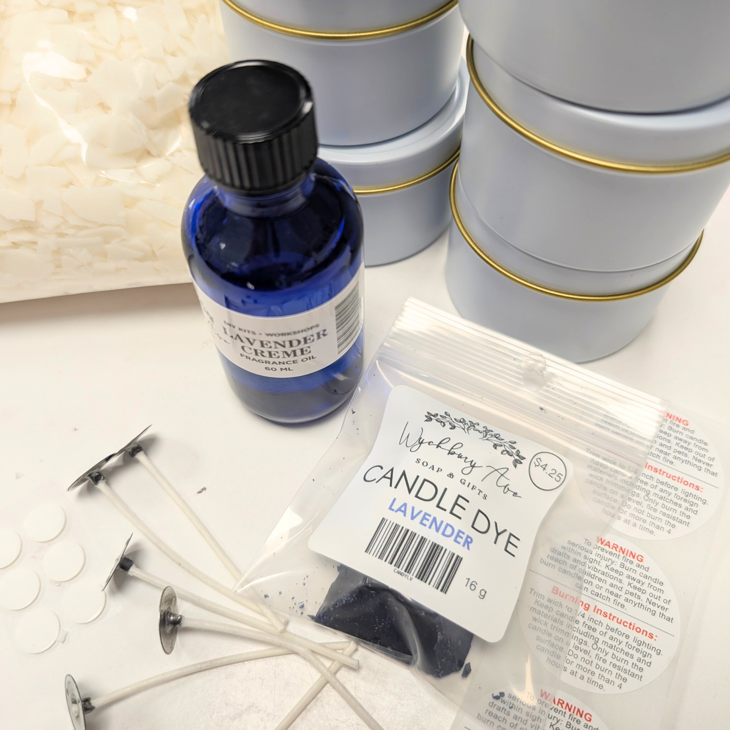 SOY CANDLE-MAKING KIT - BEGINNER CANDLE-MAKING KIT