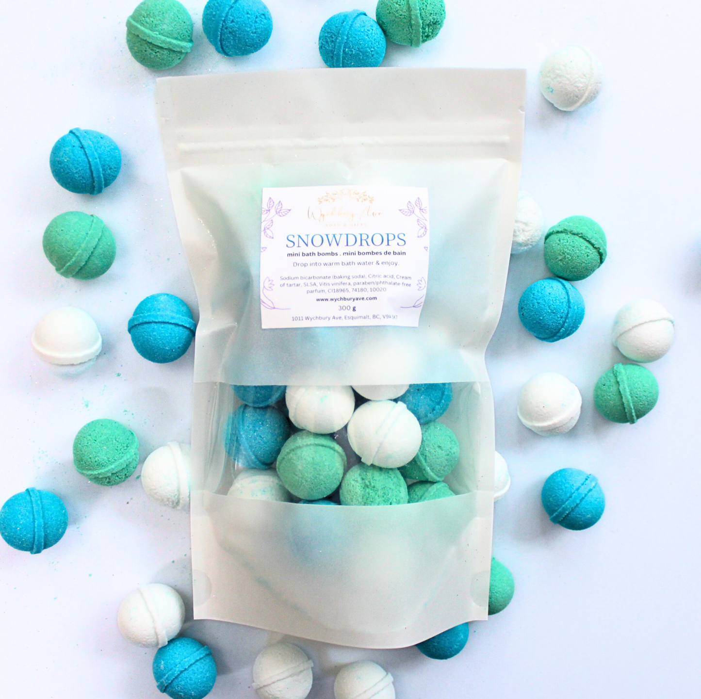 Snowdrops Mini Bath Bombs