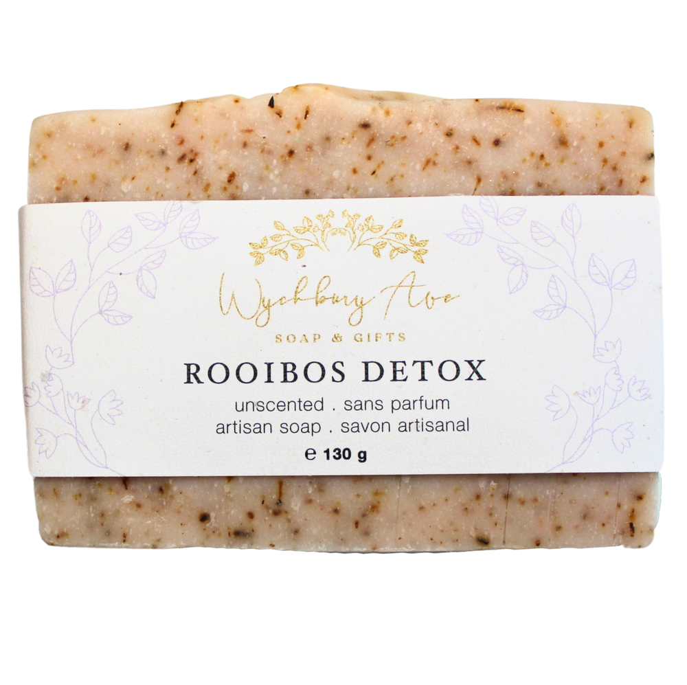 Rooibos Detox Unscented Natural Bar Soap