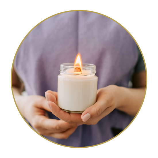 soy candle making workshop in Victoria, BC