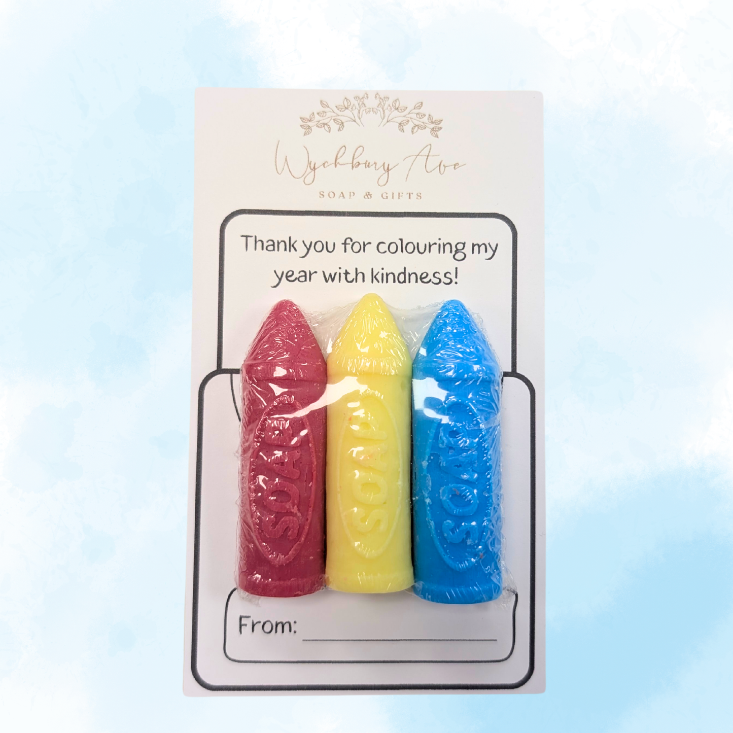 Crayon Soap - Teacher Gift