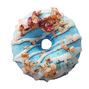 
                
                    Load image into Gallery viewer, Coconut bath bomb donut bath bomb
                
            
