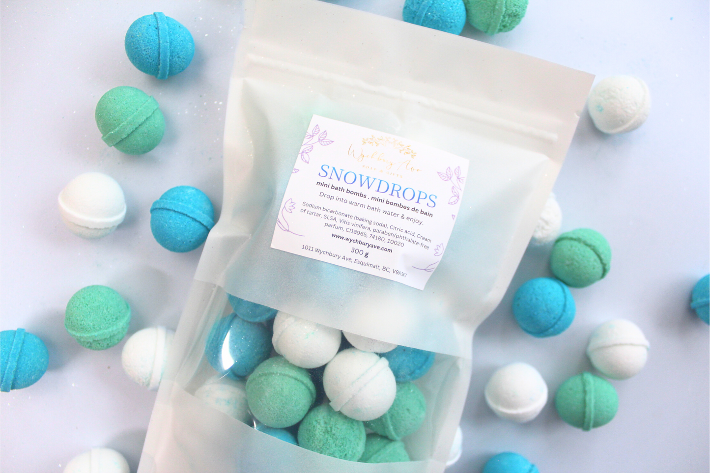 Snowdrops Mini Bath Bombs