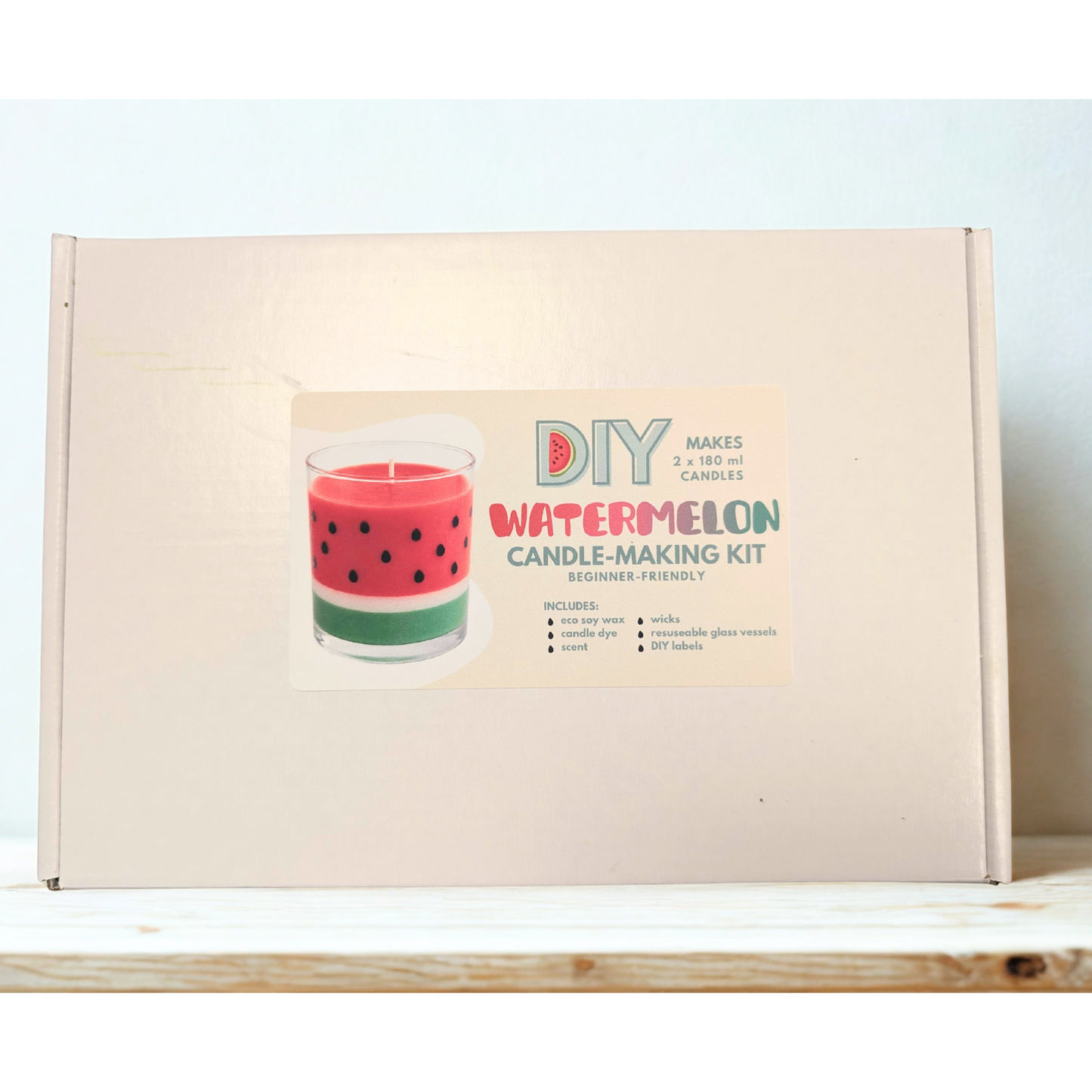 DIY Watermelon Candle Kit