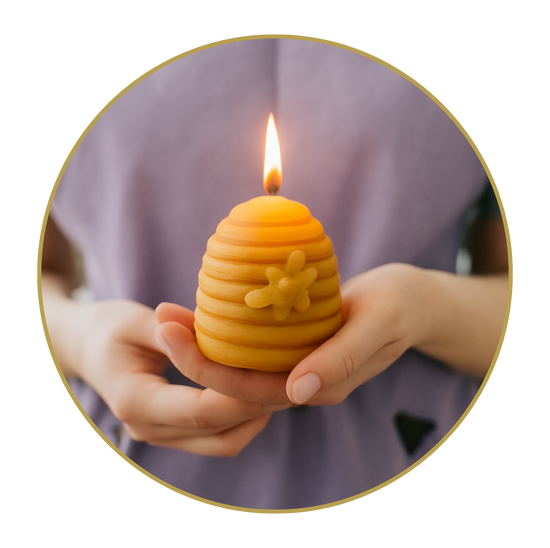 BEESWAX CANDLE-MAKING (16+)