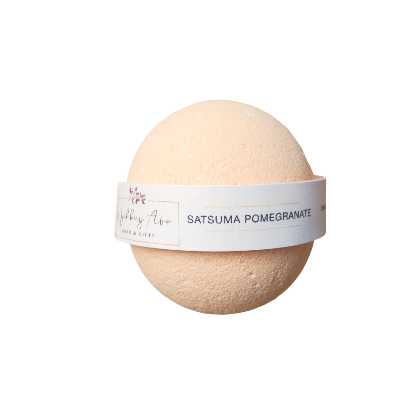 satsuma pomegranate bath bomb