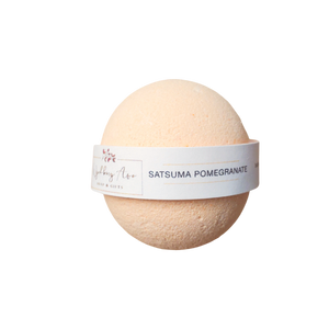 satsuma pomegranate bath bomb