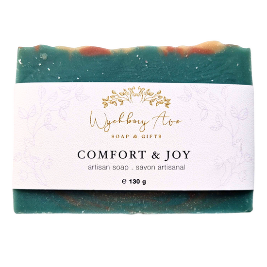 Comfort & Joy Holiday Bar Soap | Orange, Vanilla & Cinnamon Bar Soap