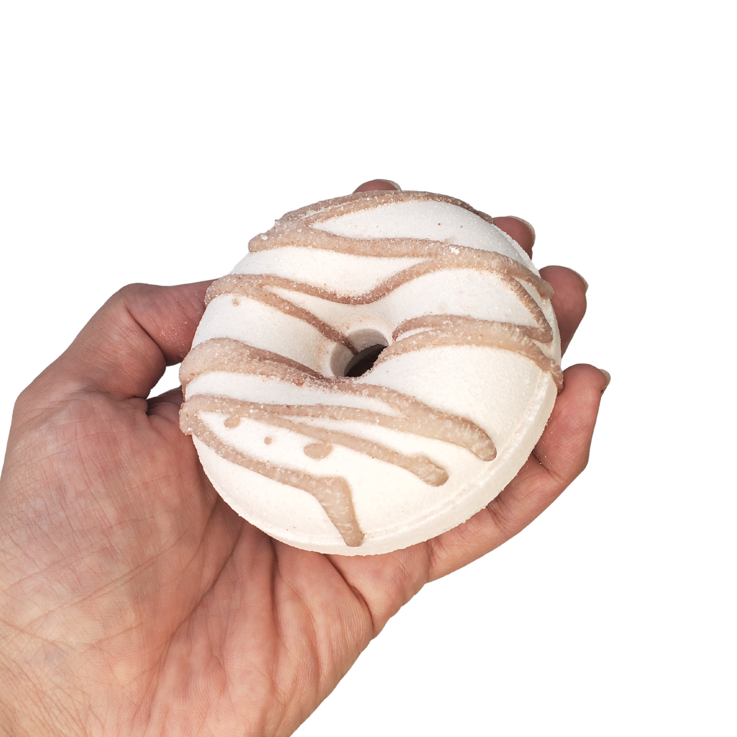 Vanilla Bean Donut Bath Bomb | Shea Butter Bath Bomb