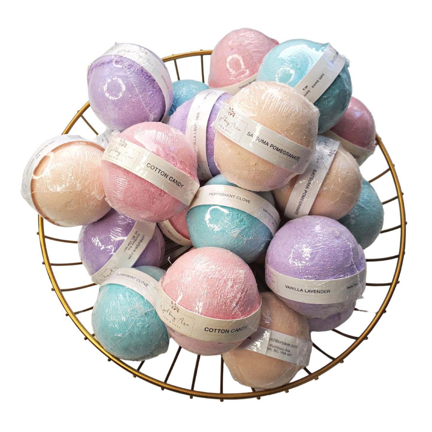 Satsuma Pomegranate Bath Bomb