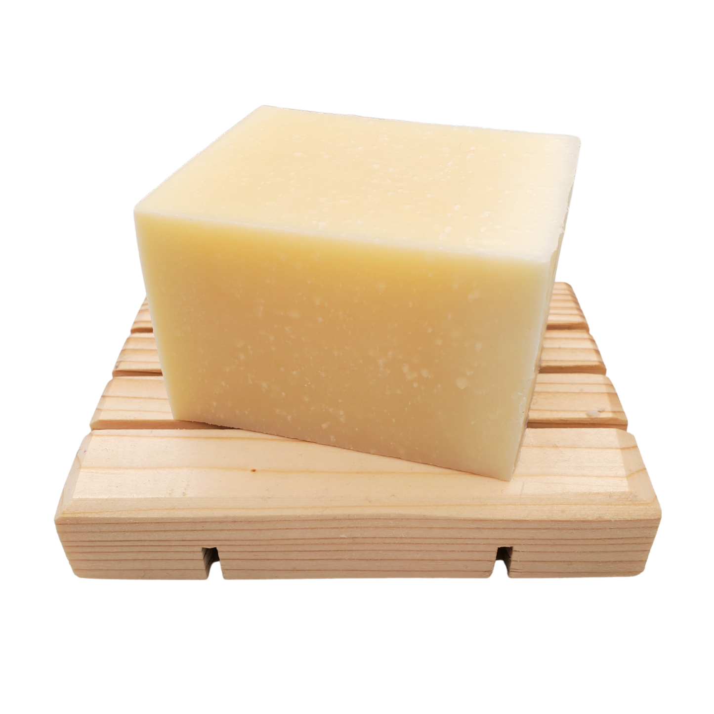 lemon lavender solid dish soap bar made in Canada