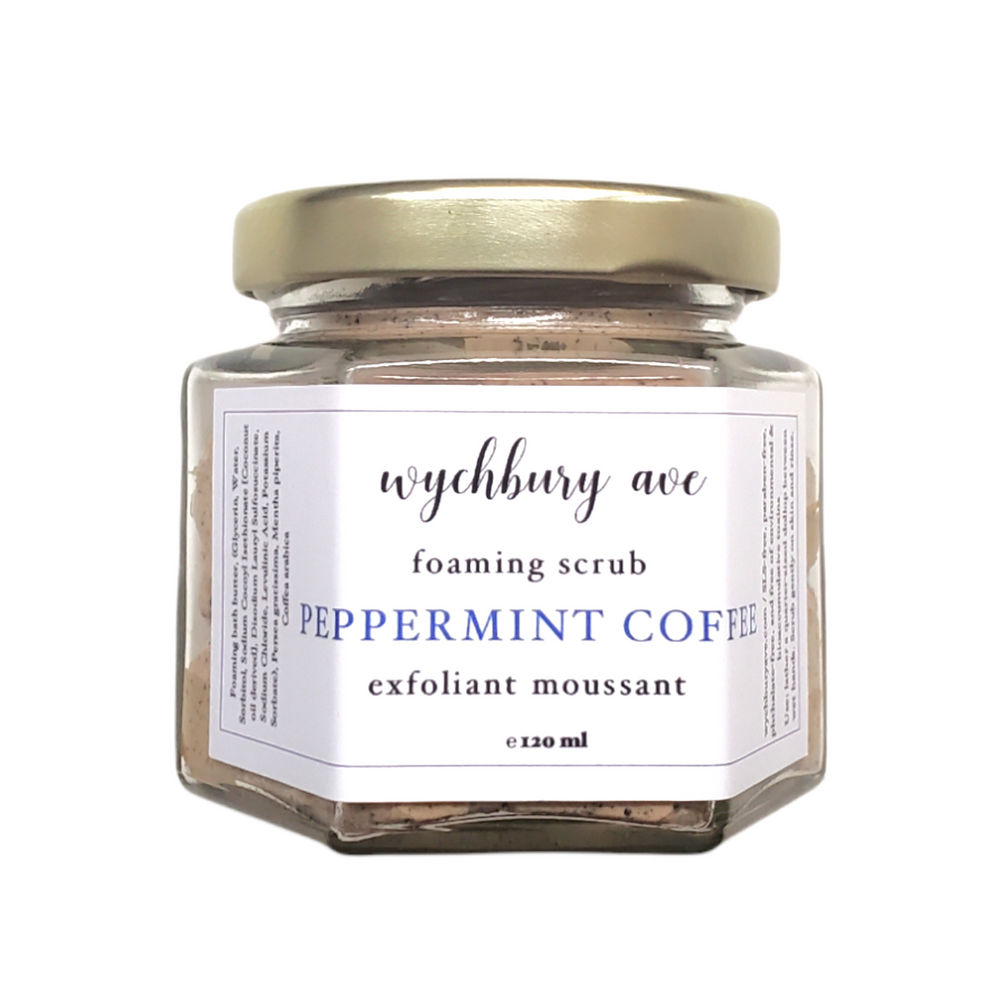 Peppermint Coffee Scrub | Exfoliating Body Wash