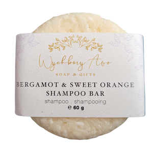 PH Balanced Bergamot & Sweet Orange Shampoo Bar