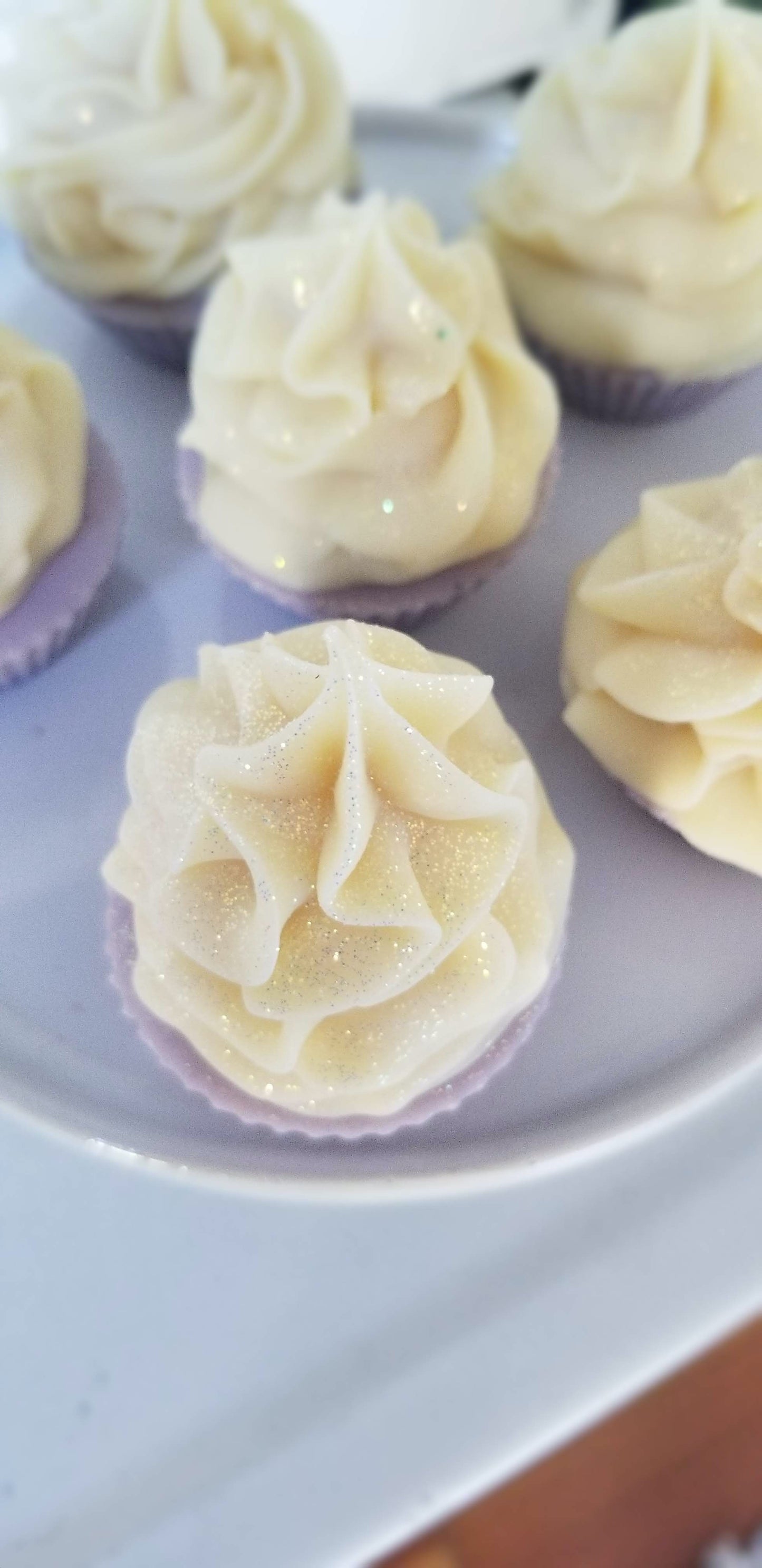 Black Raspberry Vanilla Mini Cupcake Soap | Soap Cupcake