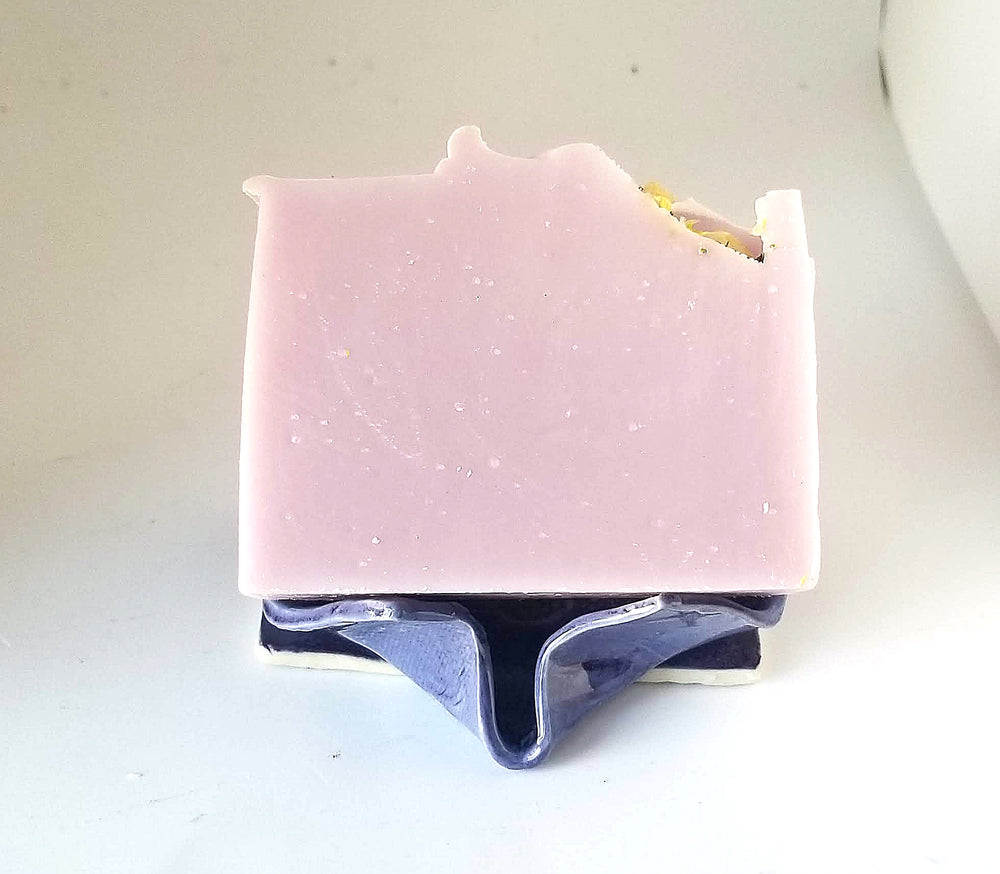 Self-Draining Soap Dish for Handmade Soap