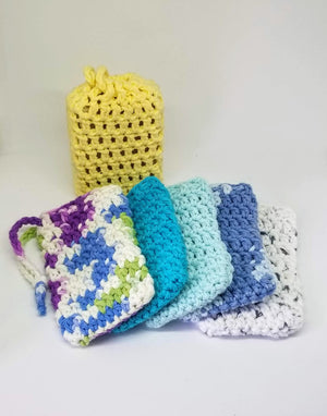 Soap on a Rope | Soap Savers | Soap Sack with Drawstring
