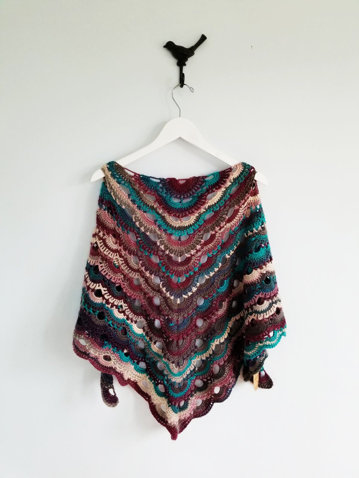 Partridge Berry Crochet Scarf & Shawl