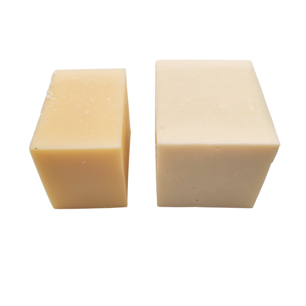 scented and unscented dish block comparison