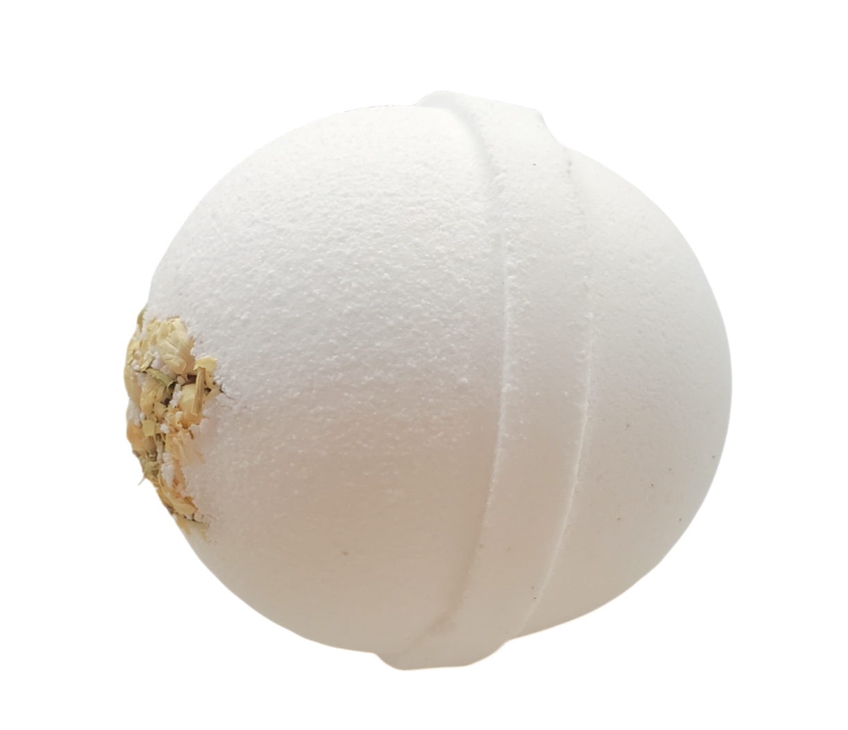 Natural eucalyptus bath bomb with no colour