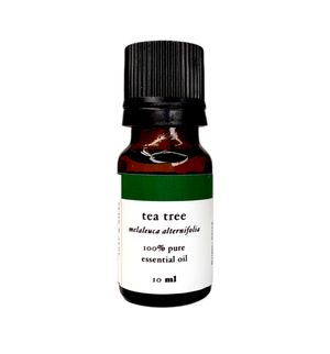 10 ml bottle of tea tree essential oil bottled in Victoria, BC